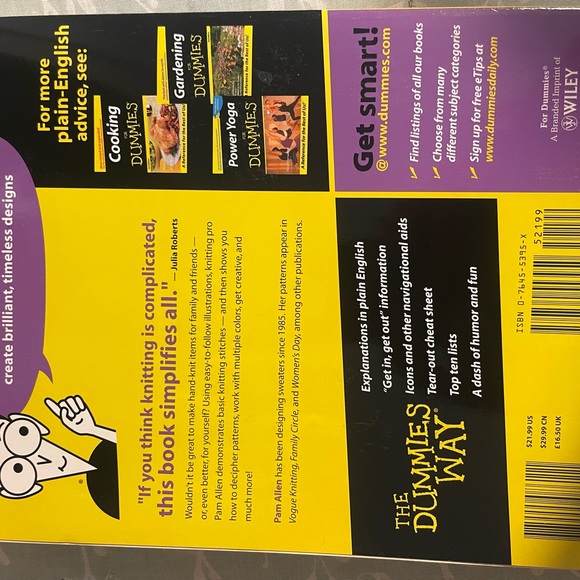 Knitting for Dummies - Picture 2 of 2